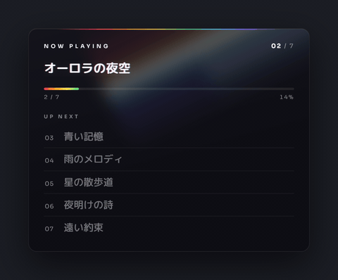 Prism テーマのプレビュー