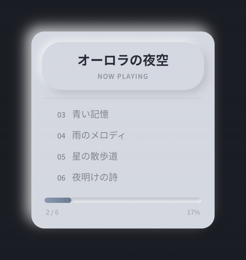 Slate テーマのプレビュー